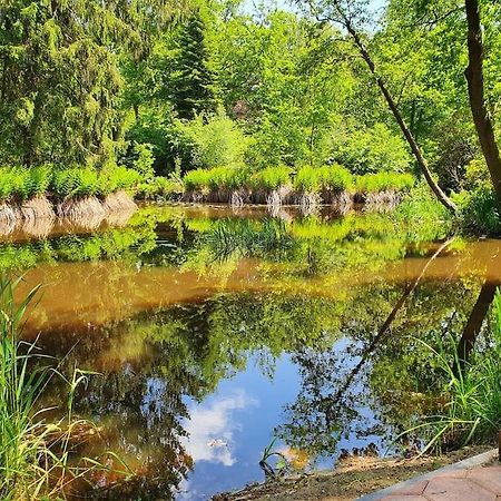 Midden In De Friese Bossen Op Landgoed Princenhof オランニウッド エクステリア 写真