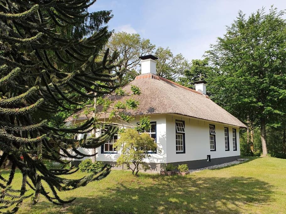 Midden In De Friese Bossen Op Landgoed Princenhof オランニウッド エクステリア 写真
