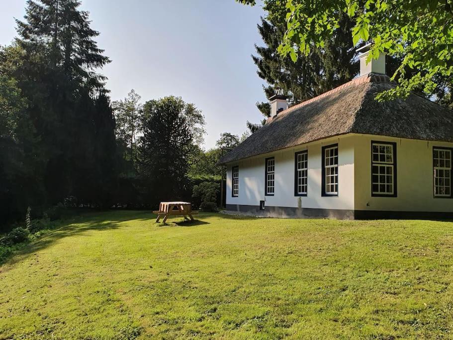 Midden In De Friese Bossen Op Landgoed Princenhof オランニウッド エクステリア 写真